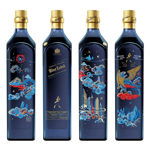 2022 Johnnie Walker Blue Label Limited Edition Year of the Tiger Blended Scotch Whisky 700ml