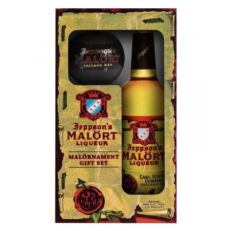 2024 Carl Jeppson Jeppson's Malort Liqueur Malornament Gift Set 750ml