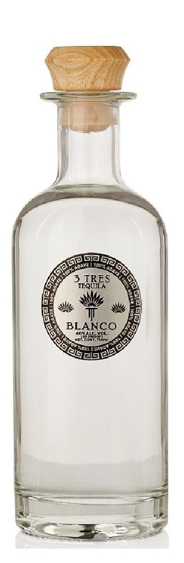 3 Tres Blanco Tequila 750ml