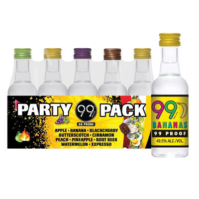 99 Brand Variety Sampler Liqueur 50ml Bottle 10-Pack