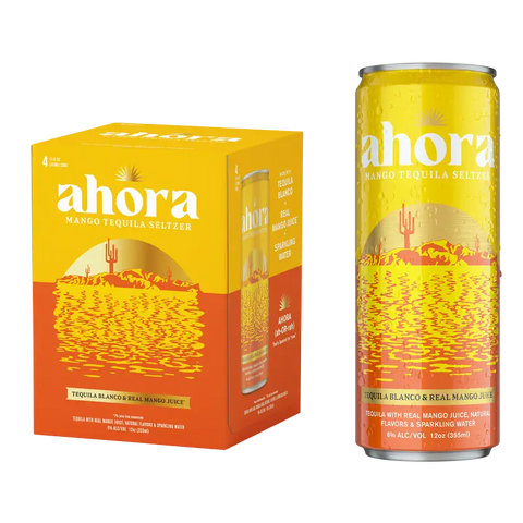 Ahora Mango Seltzer Can 12-Oz 4-Pack
