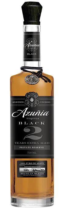 Azunia Private Reserve 2 Year Old Extra Aged Black Anejo Tequila 750ml