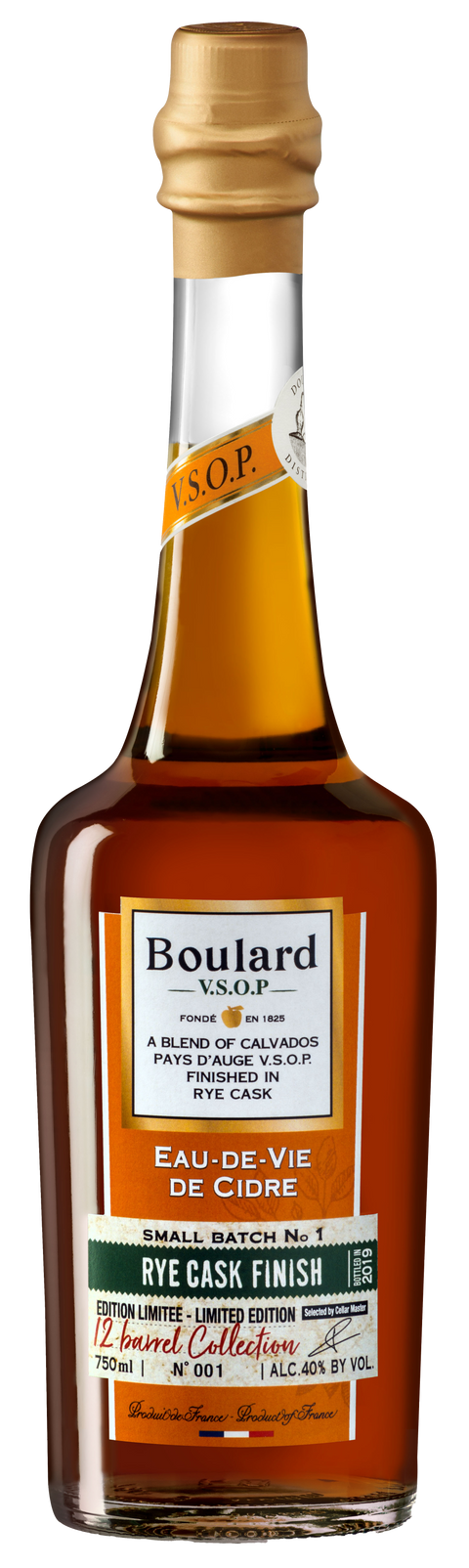 Boulard VSOP Rye Cask Finish Calvados Pays d'Auge 750ml