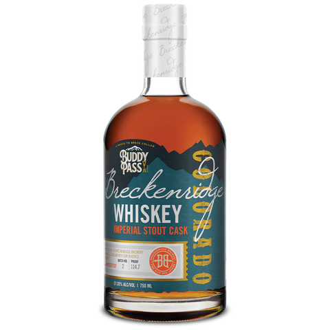 Breckenridge Buddy Pass Imperial Stout Cask Finish Bourbon Whiskey 750ml