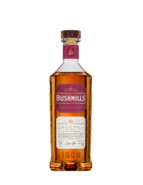 Bushmills 16 Year Old Single Malt Irish Whiskey 750ml