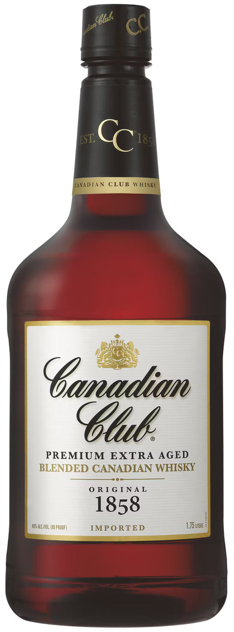 Canadian Club 1858 Premium Blended Canadian Whisky 1.75Lt