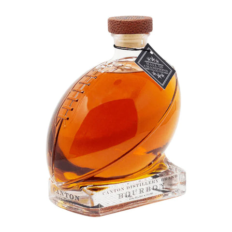 Cooperstown Canton Football Decanter Limited Edition Straight Bourbon Whiskey 750ml