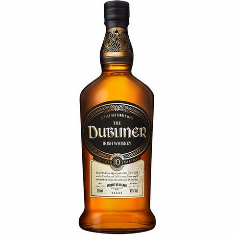 Dubliner 10 Year Old Single Malt Irish Whiskey 750ml