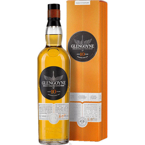 Glengoyne Highland 10 Year Old Single Malt Scotch Whiskey 750ml