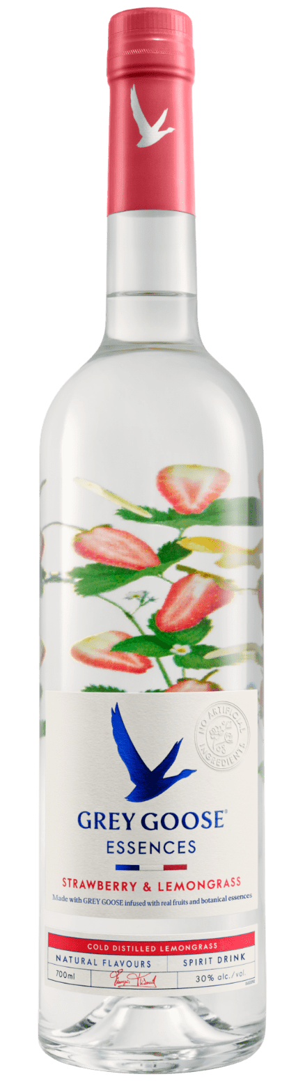 Grey Goose Essences Strawberry & Lemongrass Vodka 750ml