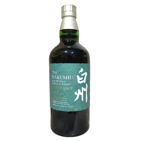 Hakushu 100th Anniversary Edition 18 Year Old Peated Single Malt Whisky 700ml