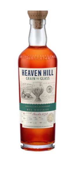 Heaven Hill Grain to Glass Straight Rye Whiskey 750ml