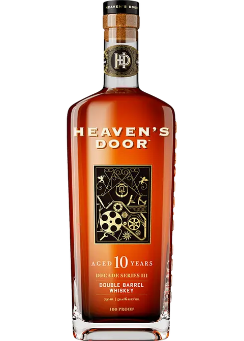 Heaven's Door Decade Series 10 Year Old Straight Bourbon Whiskey 750ml