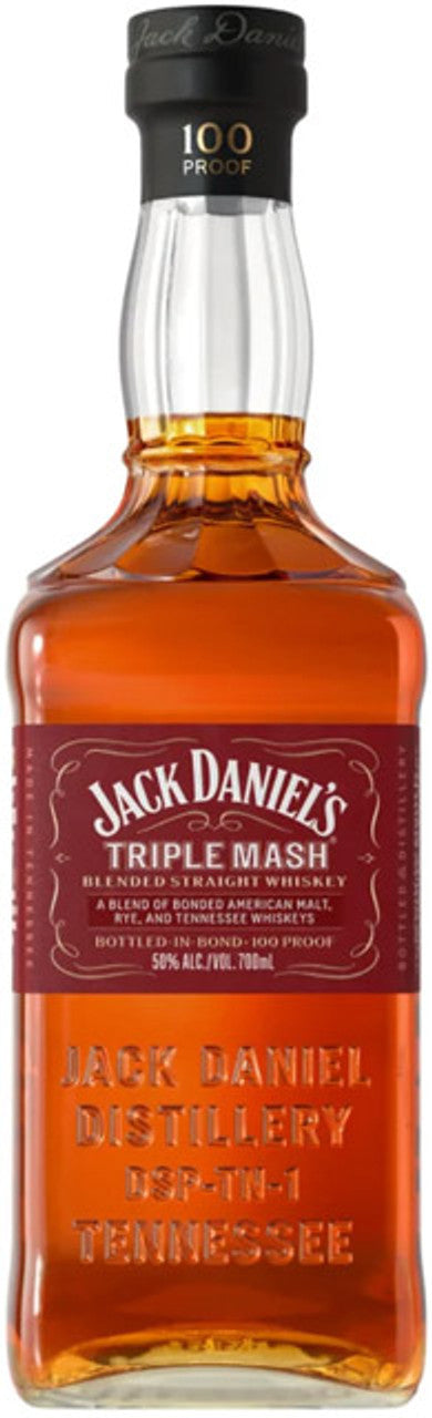 Jack Daniel's Triple Mash Bottled in Bond Blended Straight Whiskey 700ml