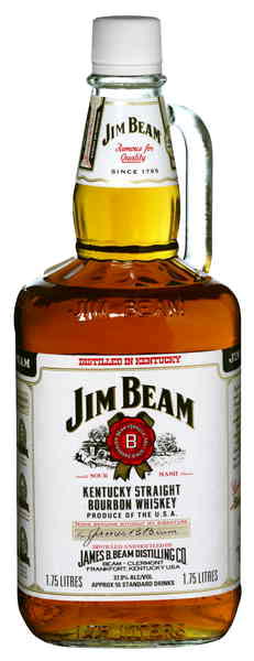 Jim Beam Kentucky Straight Bourbon Whiskey 1.75Lt