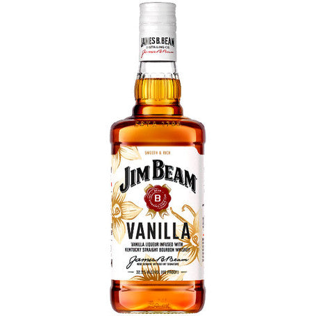 Jim Beam Vanilla Liqueur Infused with Bourbon Whiskey 750ml