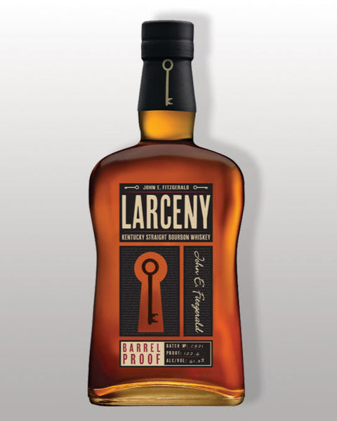 John E. Fitzgerald Larceny Barrel Proof C921 Kentucky Straight Very Small Batch Bourbon Whiskey 750ml