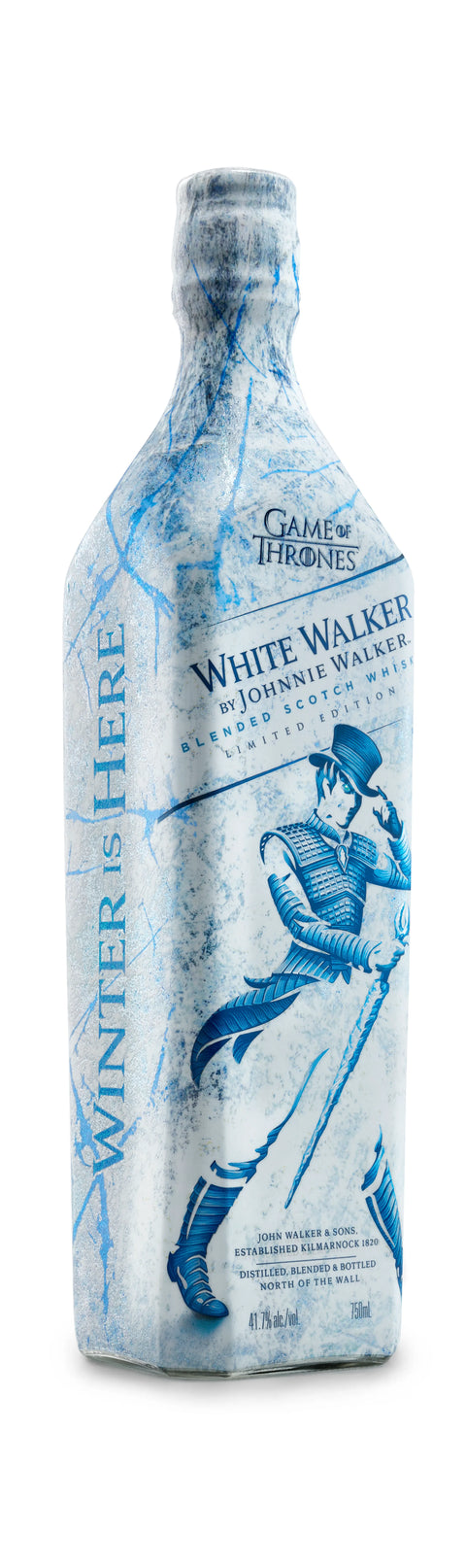 Johnnie Walker Game of Thrones Limited Edition White Walker Blended Malt Whisky 750ml