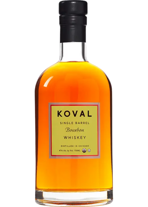 Koval Single Barrel Bourbon Whiskey 750ml