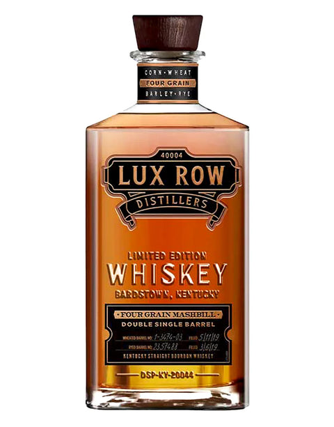 Lux Row Distillers 4 Grain Mashbill Double Single Barrel Straight Bourbon Whiskey 750ml