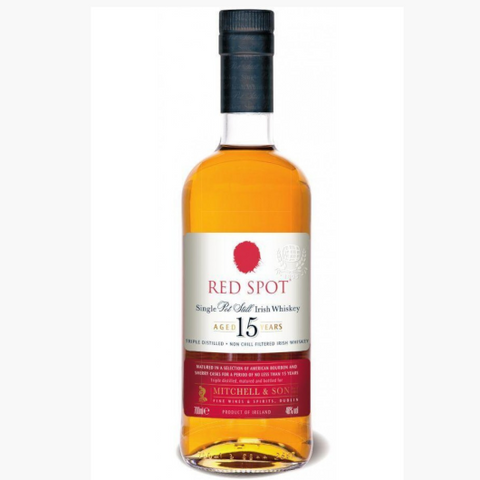 Mitchell & Son Red Spot 15 Year Old Single Pot Still Irish Whiskey 750ml