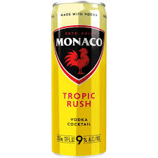Monaco Tropic Rush Vodka Cocktail 355ml