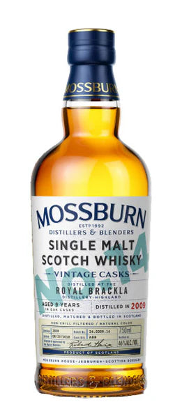 Mossburn Vintage Casks Royal Brackla No.14 9 Year Old Single Malt Scotch Whisky 750ml