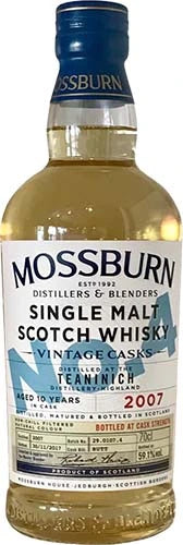 Mossburn Vintage Casks Teaninich No.4 10 Year Old Single Malt Scotch Whisky 750ml