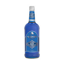 Mr. Boston Blue Curacao Liqueur 1Lt