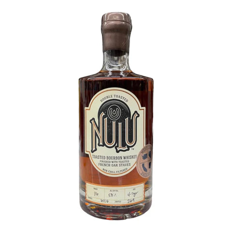 Nulu Double Toasted French Oak Finish Bourbon Whiskey 750ml