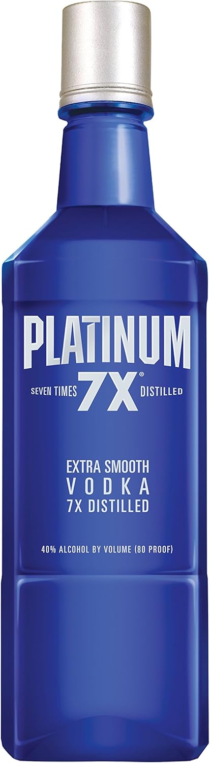 Platinum 7x Seven Times Distilled Vodka 750ml