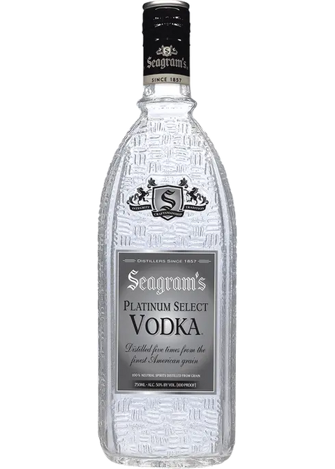 Seagram's Platinum Select 100 Proof Vodka 750ml