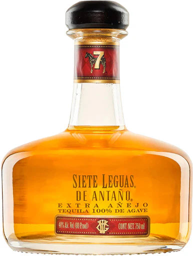 Siete 7 Leguas D'Antano Extra Anejo Tequila 750ml