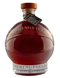 Cooperstown Springfield Distillery Bourbon Whiskey in a Basketball Decanter 750ml