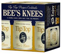 Tip Top Bee's Knees Cocktail 100ml Can 4-Pack