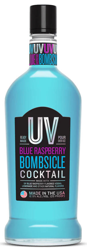 UV Blue Raspberry Vodka 1.75Lt