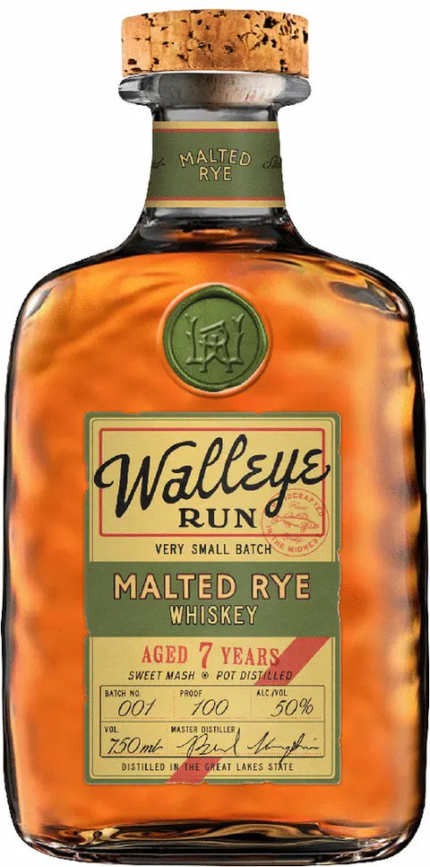 Walleye Run Whiskey Very Small Batch 2025-1: Double Barrel 750 ml