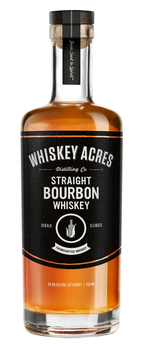 Whiskey Acres Farmcrafted Straight Bourbon Whiskey 750ml