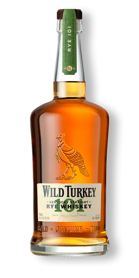 Wild Turkey 101 Kentucky Straight Rye Whiskey 750ml