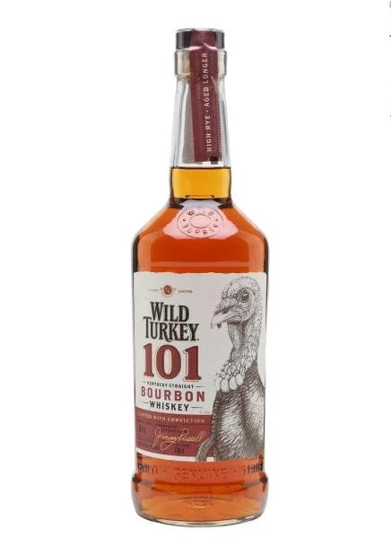 Wild Turkey 101 Proof Kentucky Straight Bourbon Whiskey 750ml
