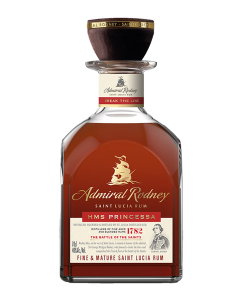 St. Lucia Distillers Admiral Rodney HMS Princessa Rum 750ml