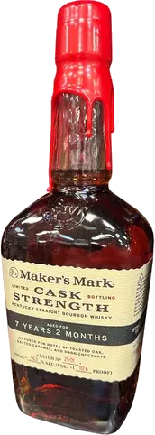 Maker's Mark Cask Strength Batch 26-01 7 Year Old Kentucky Straight Bourbon Whisky 750ml
