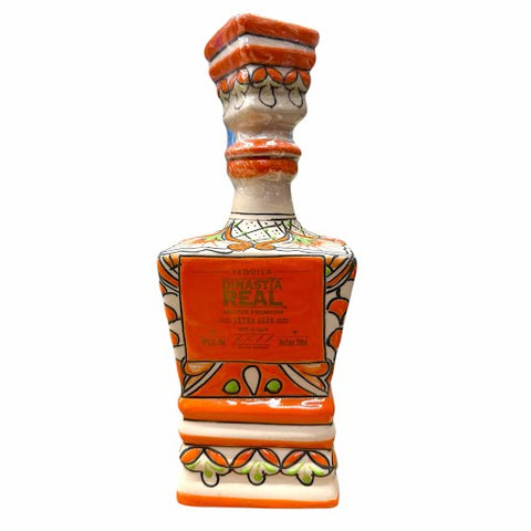 Dinastia Real Orange Ceramic Extra Anejo Tequila 750ml