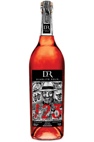 123 Tequila DR Diablito Rojo Extra Anejo Tequila 750ml