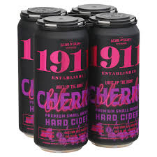 1911 Established Black Cherry Hard Cider 16-Oz Can 4-Pack