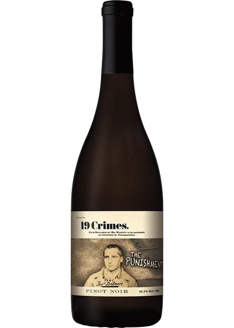 19 Crimes The Punishment Pinot Noir 750ml