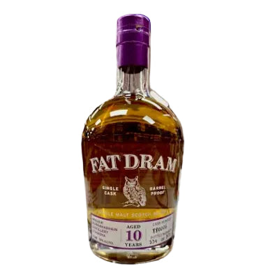 Fat Dram 10 Years Old Bunnahabhain Staoisha Sherry Hoggie Single Malt Scotch Whisky 700ml