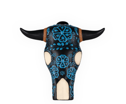 Los Azulejos Barebone - Trophy Head Reposado Tequila 750ml