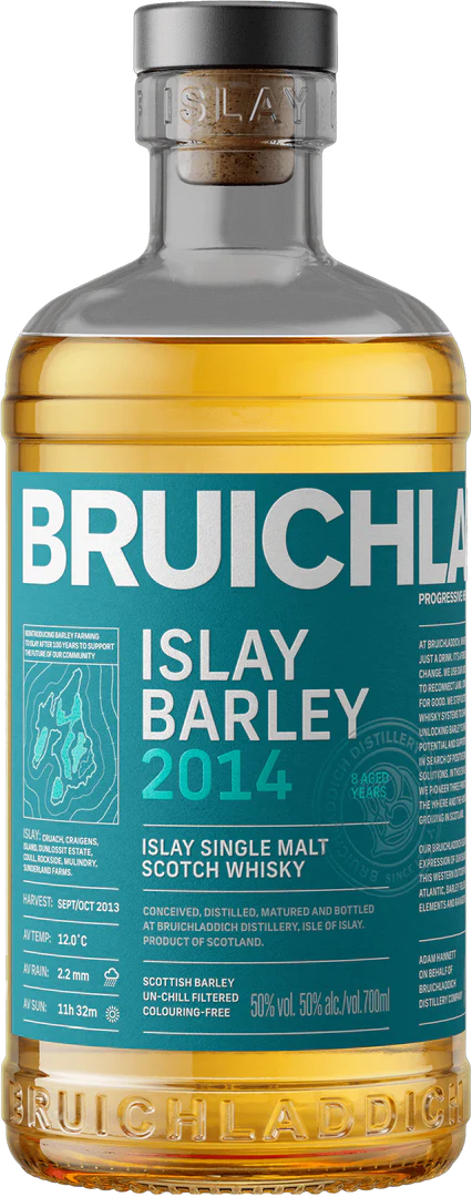 2014 Bruichladdich Islay Barley Unpeated Single Malt Scotch Whisky 750ml