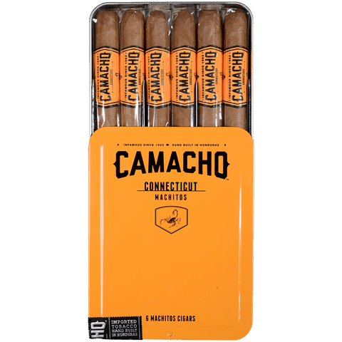 CAMACHO CONNECTICUT MACHITOS 6CT TIN4X32 CIGAR